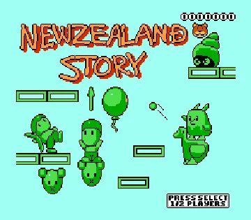 NewZealand Story, The (Europe) screen shot title